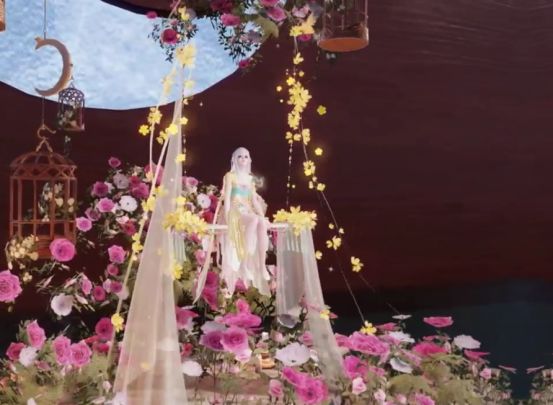 是谁家的小仙女，一下子荡在了我的心巴上截图