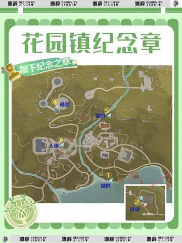 竞放自我纪念章位置攻略