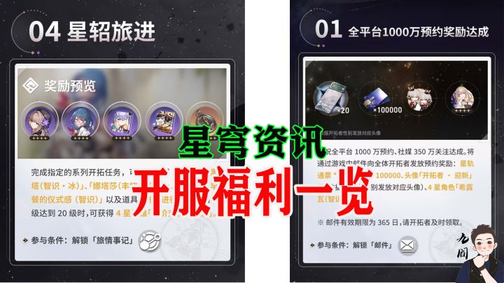 米哈游这次大气了啊！崩坏星穹铁道开服福利一览截图