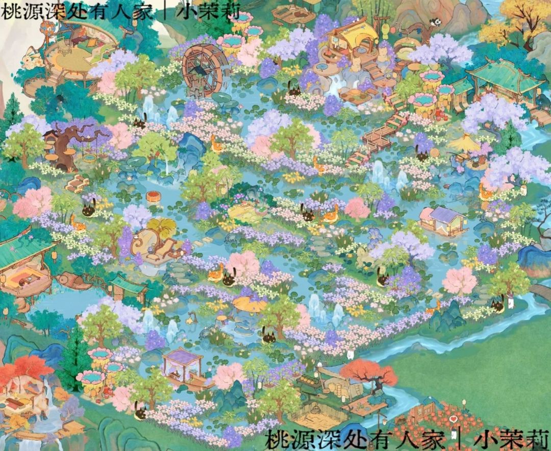 桃源「猫咪出没」二岛布局 5