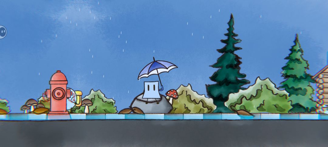 别害怕,雨也很有意思 2