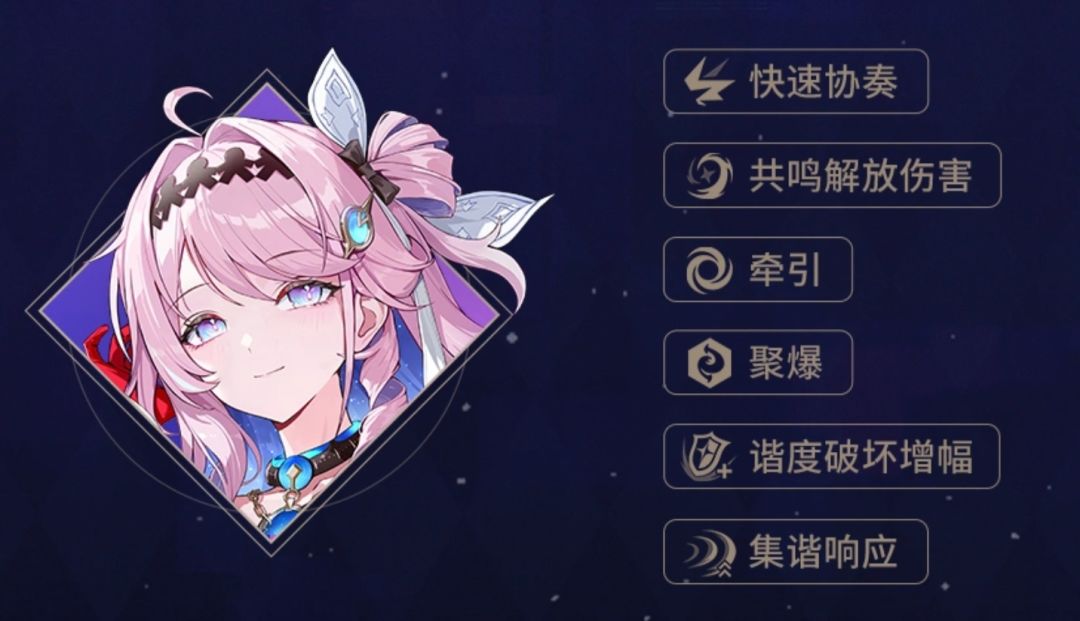 鸣潮达妮娅技能解禁,热熔协同专辅来了~ 2
