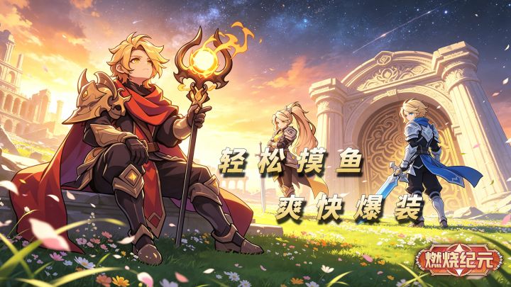 竖屏单手即可爽玩的刷宝游戏今日上线!【燃烧纪元】截图