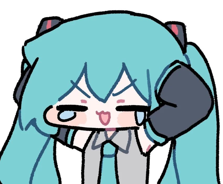 ✨初音未来miku表情包分享第一期✨ 3