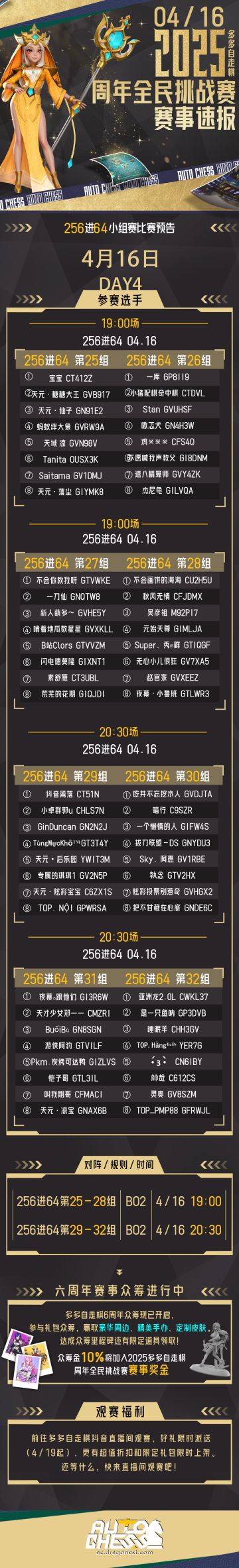 2025多多自走棋周年全民挑战赛赛事速报