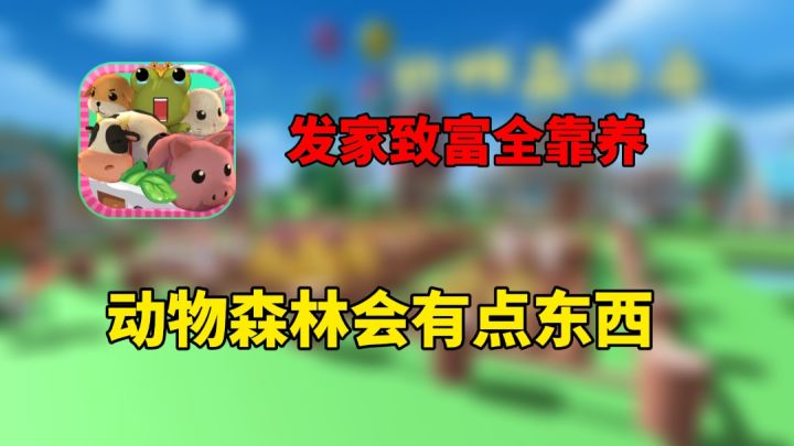 发家致富全靠养!动物森林会 有点东西截图