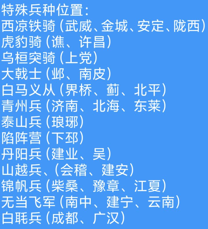 特殊兵种位置看法以及跑商的一点心得截图