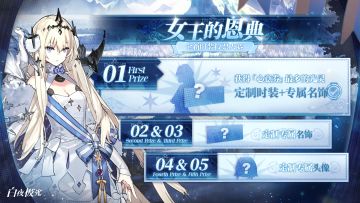 【已开奖】✦女王的恩典✦ 速来预选你的TOP3光灵！