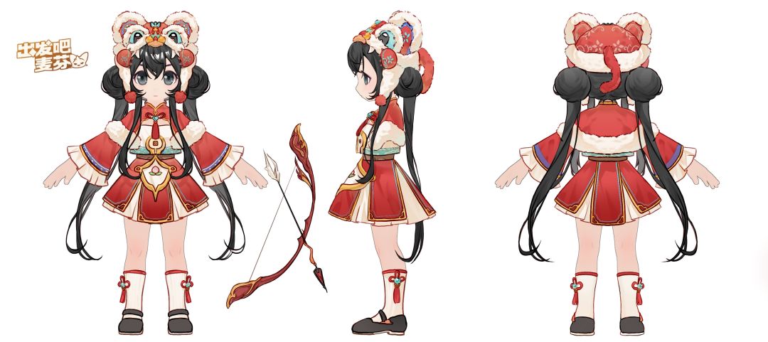 【麦芬时装设计大赛】新年胜意 1