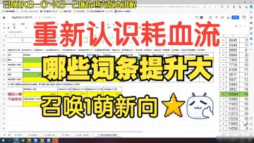 耗血流什么词条提升大？萌新向召唤1耗血流机制详解，各词条提升
