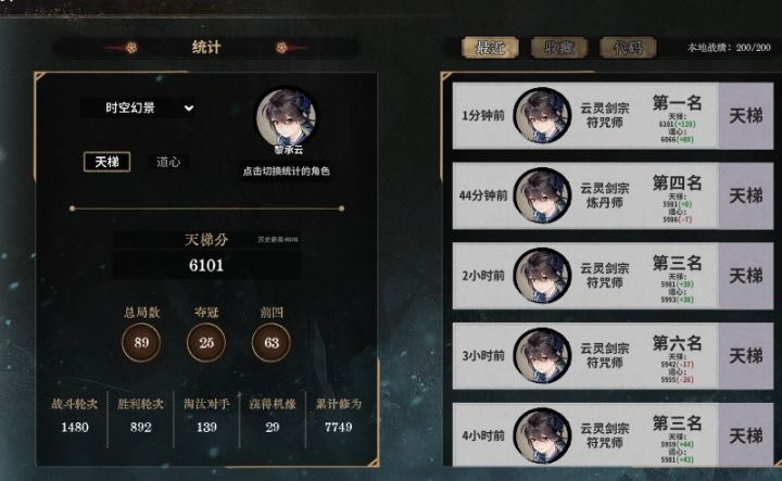 菜鸡小黎终于6000了截图