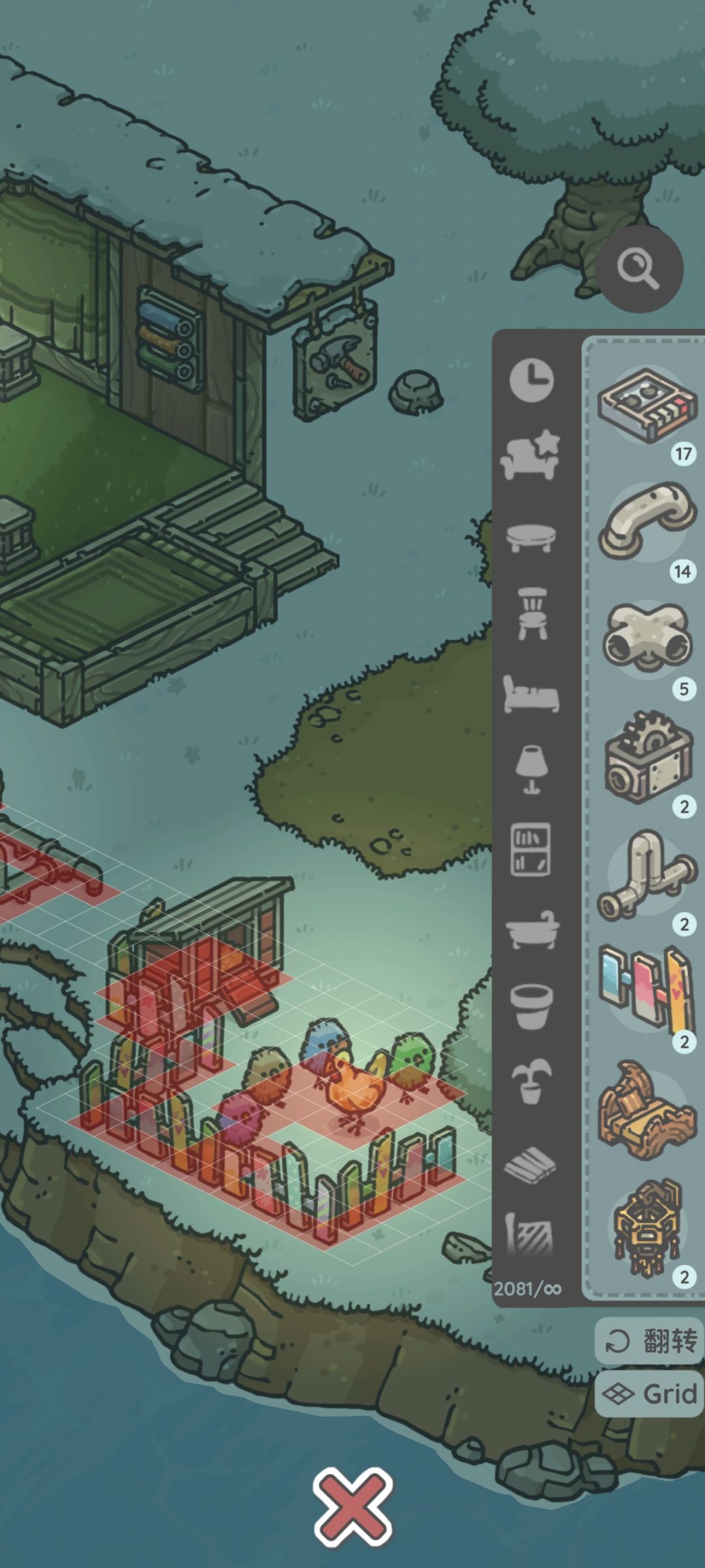 【1.13.20】冬安的商店外可以装修了 4