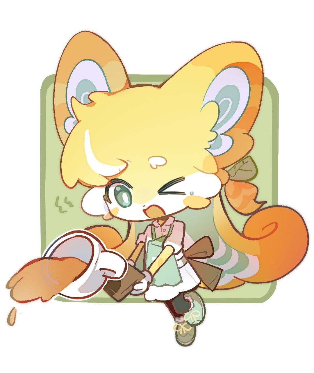 咖啡…要撒出来了! 2