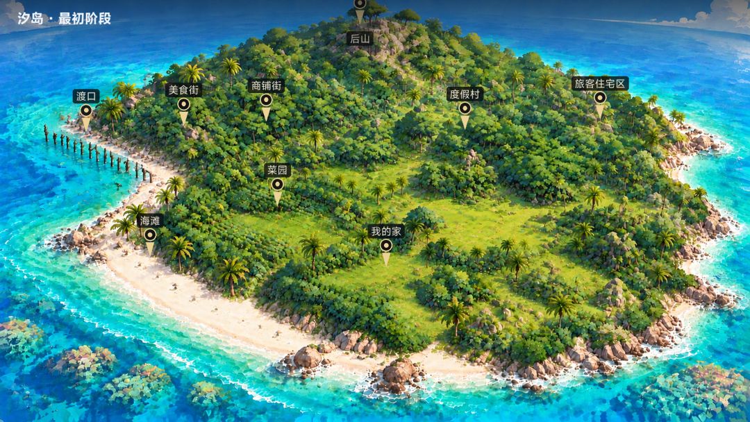全新大型内容【汐岛】预告 2