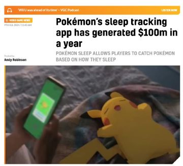 《宝可梦Sleep》发布一年的收入达1亿美元❗