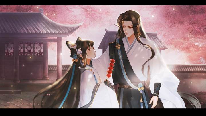 白茶×萧寒 ||“若有来世，愿你我结寻常布衣”||《为棋》截图