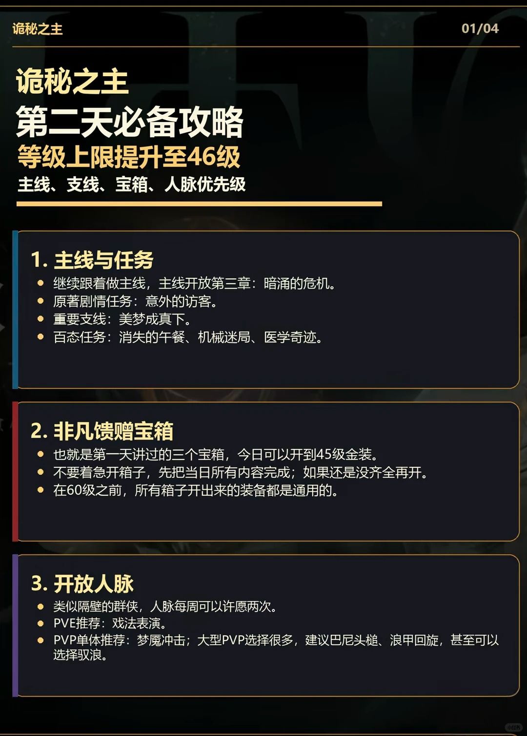 诡秘之主开服第二日查漏补缺攻略截图
