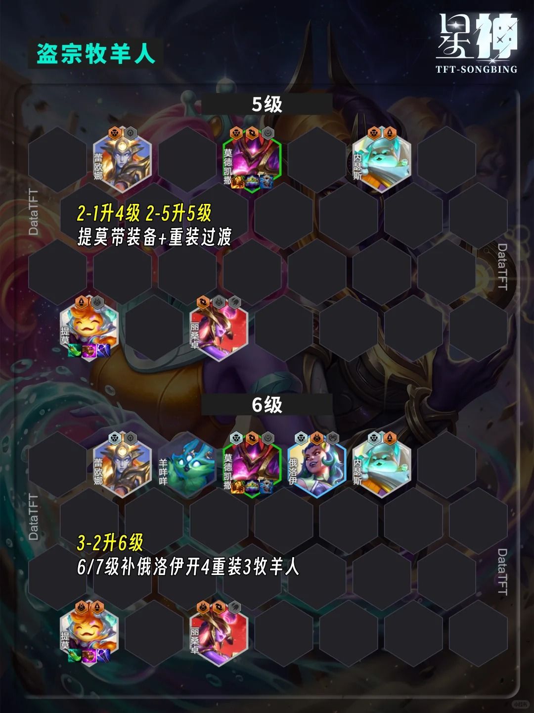 【盗宗牧羊人】一个阵容偷5张4费,爽吃! 3