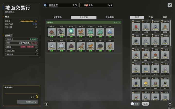 为什么一直没有人物售卖??截图