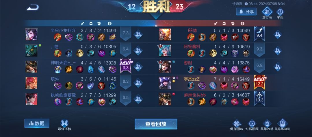 这两局的马超还是比较爽的 3