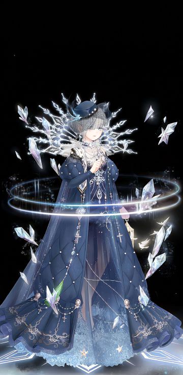 【奇迹暖暖八周年】黑白背景搭配