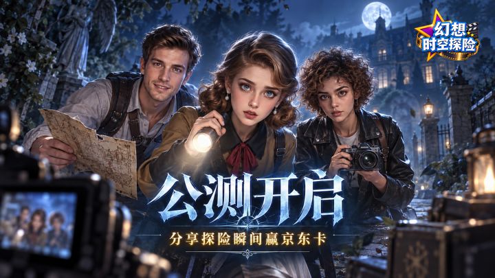 【福利补给站】《幻想时空探险》开拍福利放送!分享探险赢京东卡截图
