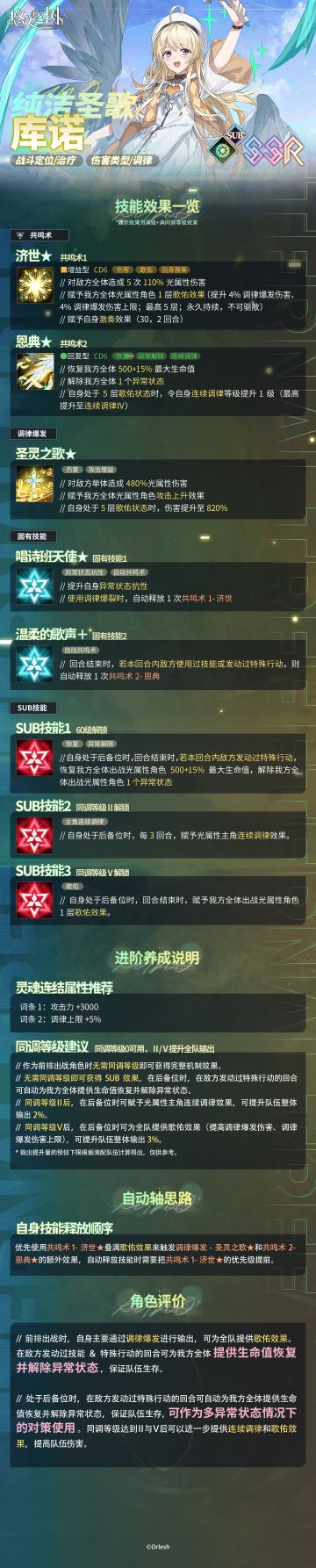 【出战指南】纯洁圣歌·库诺