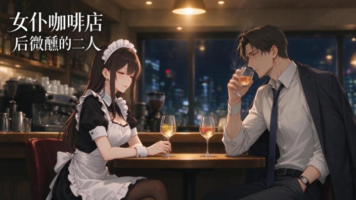 治愈打工人!女仆咖啡店的微醺夜晚截图
