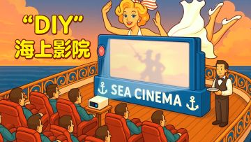海上影院 DIY ｜轻松打造邮轮超高人气影厅！🎬🛳️