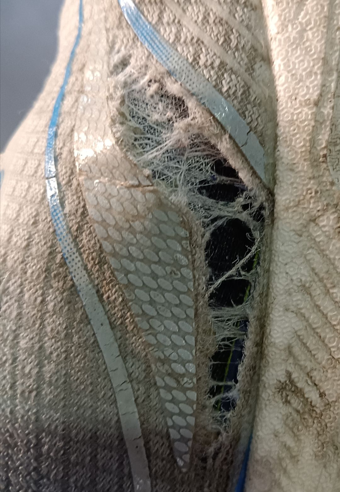 才发现这个鞋子已经破成这样儿了…… 1