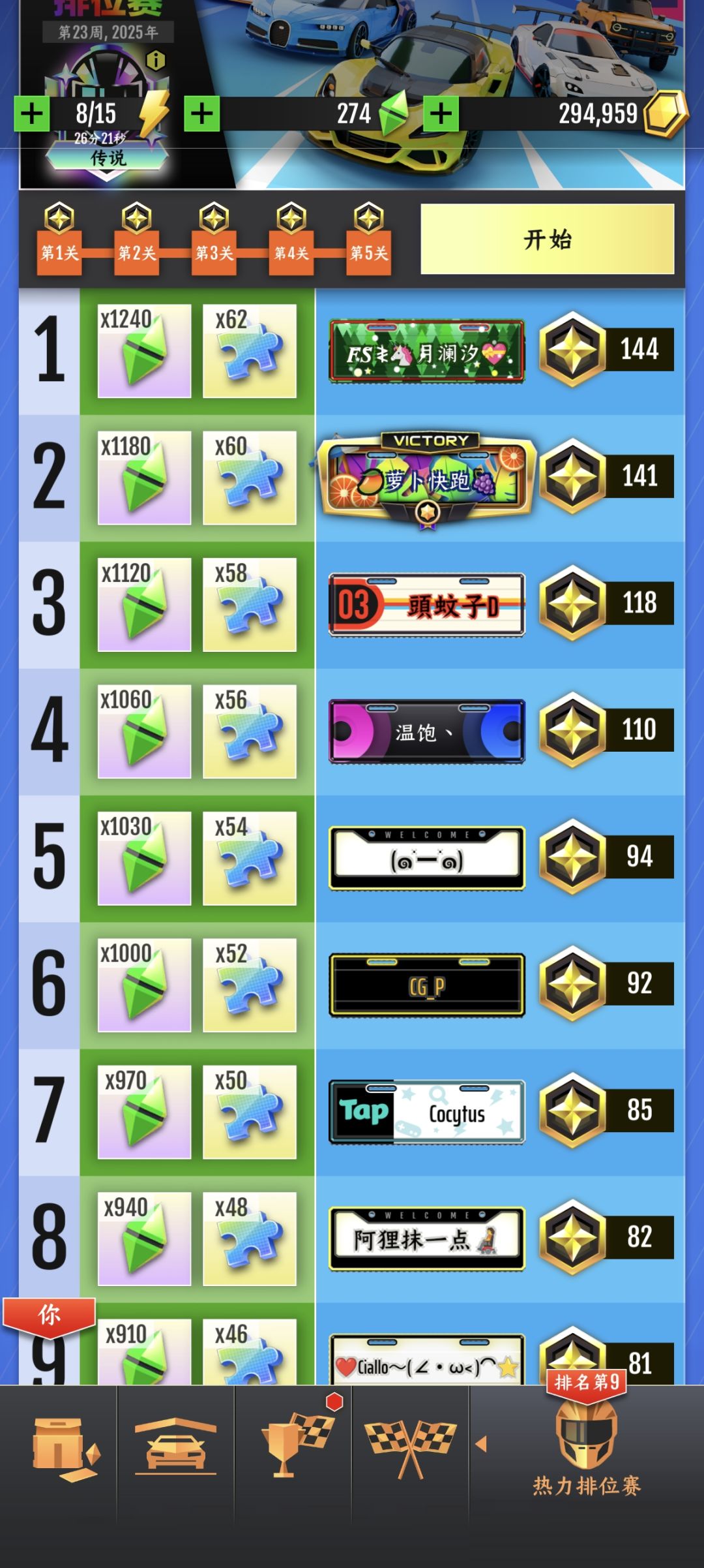 入坑一个月,纪念一下 4
