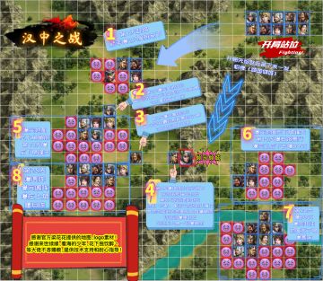 《汉中之战》全难度一图解析