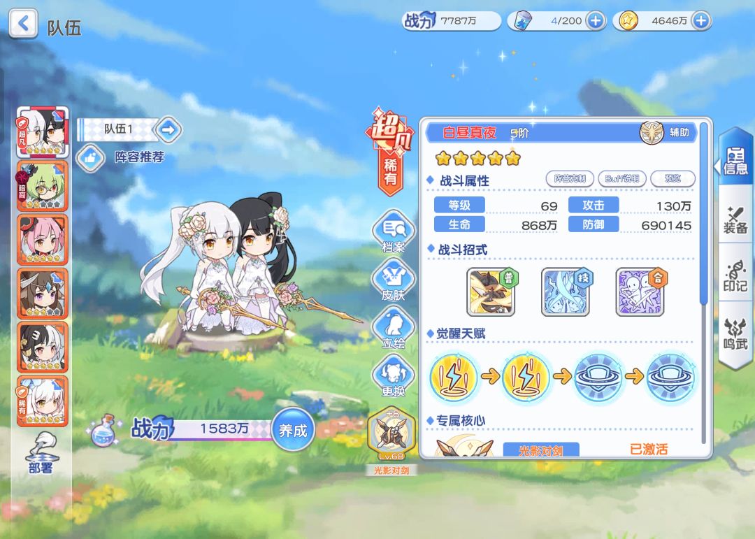 大佬教教我,看看阵容 1