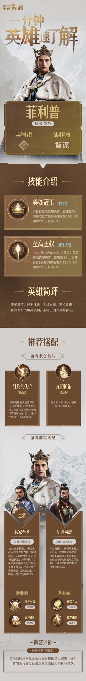 一分钟英雄速了解——菲利普