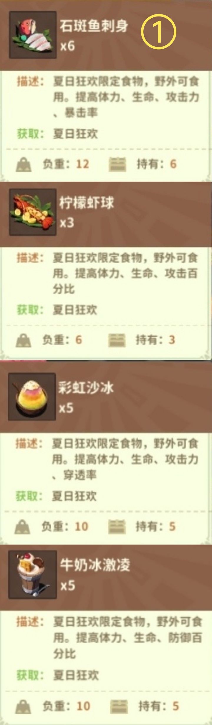 前会有小伙伴问我，什么药水可叠加。已整理截图