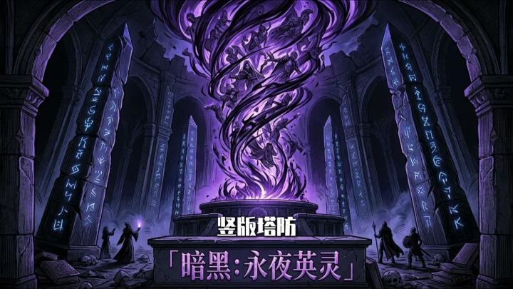 《暗黑：永夜英灵》暗黑画风搭配竖版塔防，碎片时间也能守住永夜截图