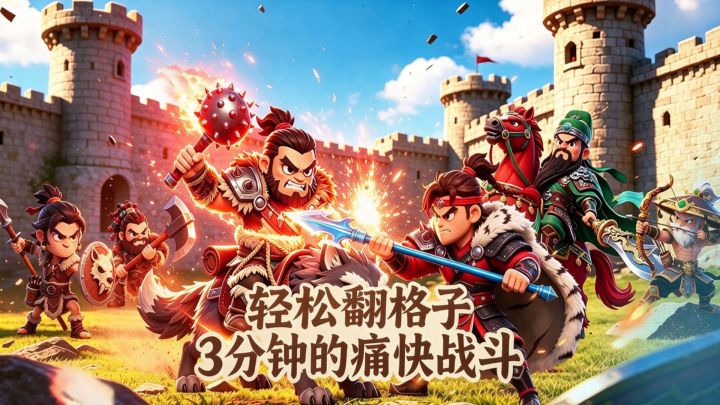 轻松翻格子!3分钟的痛快战斗~截图