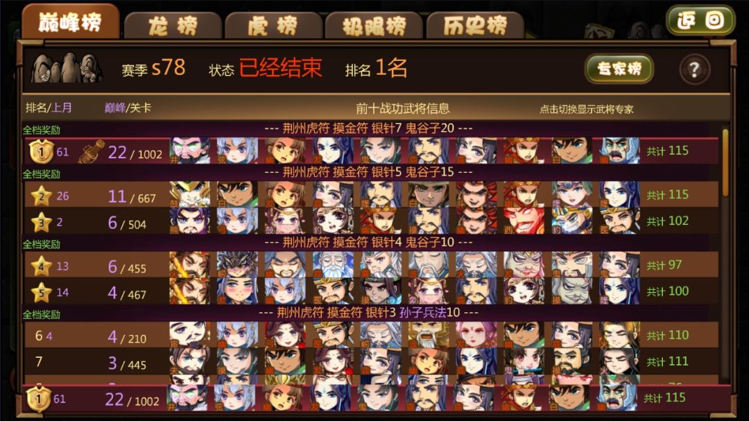 感受一下巅峰22的强度 下次巅峰30 2
