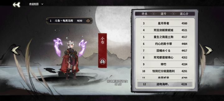 难受新手刚玩5天前面没有双倍积分,结果截图