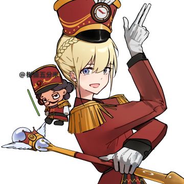 好喜欢这个皮肤，画了一下