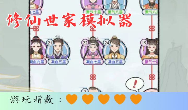 <修仙世家模拟器>管理庞大的修真家族吧截图