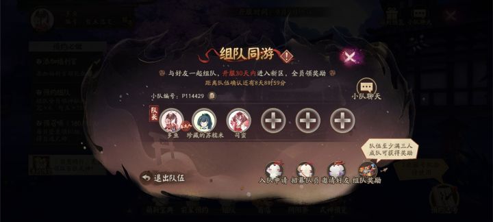 7天组队稳定截图