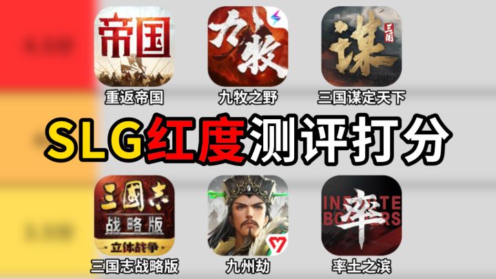 SLG红度测评打分!看看哪家数值最稳!截图