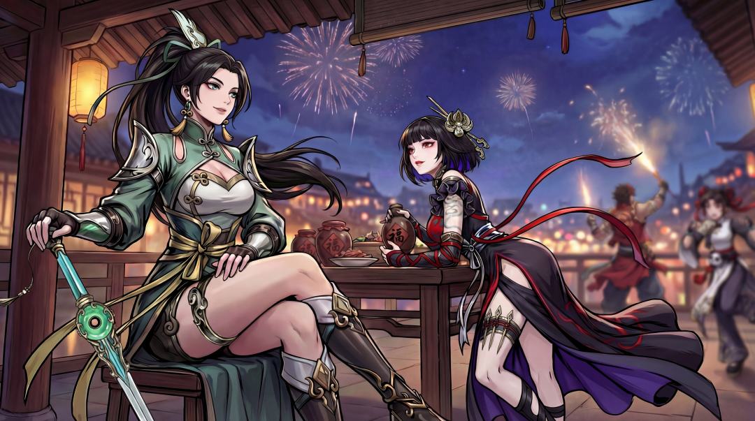 《肉鸽武林》祝诸位大侠2026万事顺遂! 1