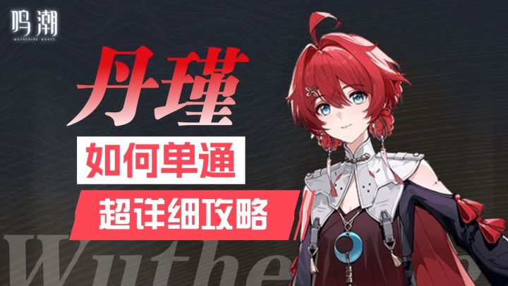 【鸣潮】西北砍王,丹瑾单通攻略截图
