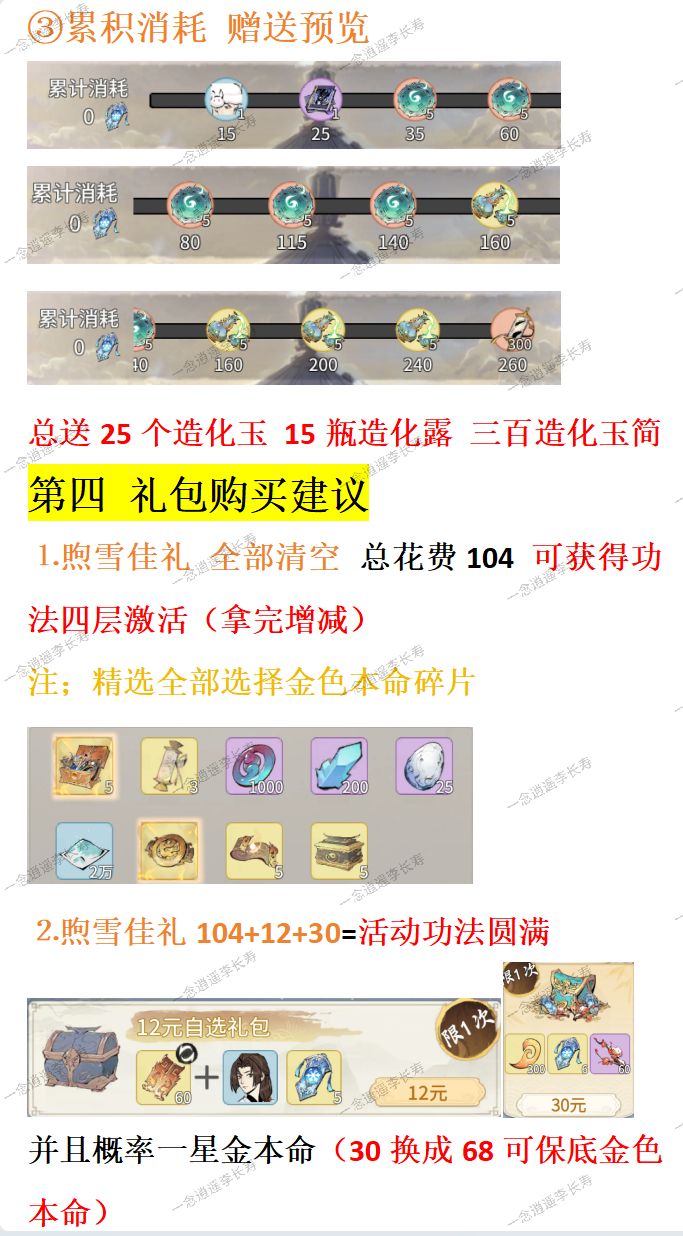 云绒煦雪活动攻略分享 7