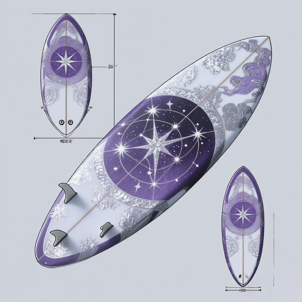 【麦芬骑行兽涂装设计大赛】神代冲浪板 1