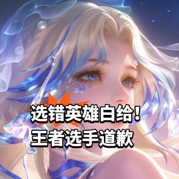 选错英雄白给！王者选手道歉