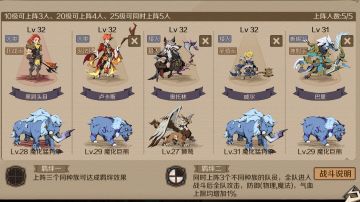 5人阵容搭配-老玩家带你分析