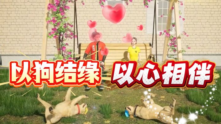 今天带大家体验什么叫狗生如戏,全靠演技。以狗结缘,以心相伴截图